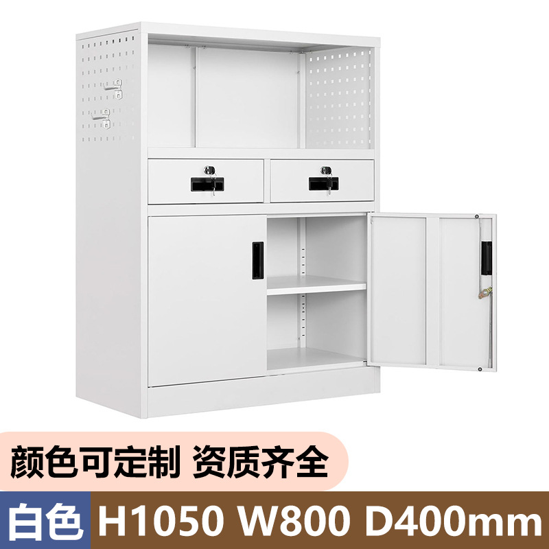 Factoria de comercio exterior personalizada gabinete de archivos de acero gabinete de almacenamiento gabinete de oficina gabinete de almacenamiento gabinete de herramientas de garaje con tablero colgante