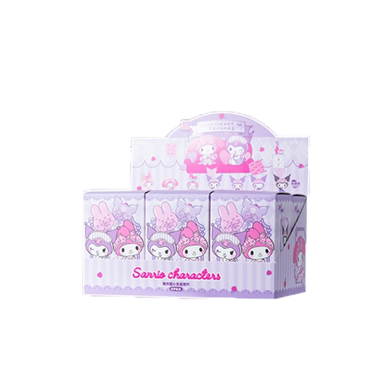 Пижама Sanrio, серия Sweetheart, блинд-бокс с фигурками-украшениями, модные игрушки и декор, новогодний подарок