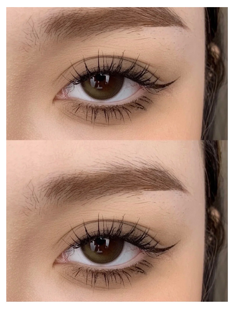 Gege bear's slender and curly mascara features a fine brush head that is dense, waterproof, long-lasting, and less prone to smudge, making it suitable for beginners undefined