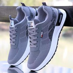 メンズシューズ スポーツシューズ メンズ 2024 春夏 通気性メッシュ 滑り止め ランニングシューズ 軽量 カジュアルシューズ カラーブロック