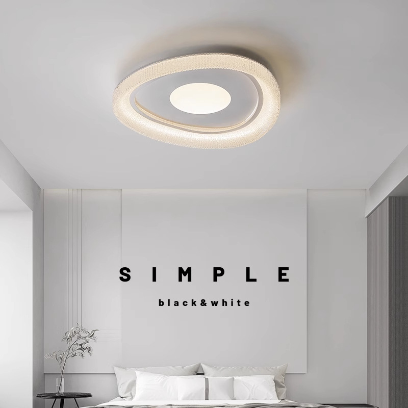Luz de techo de dormitorio minimalista italiana moderna diseñador minimalista creativo lujoso luj