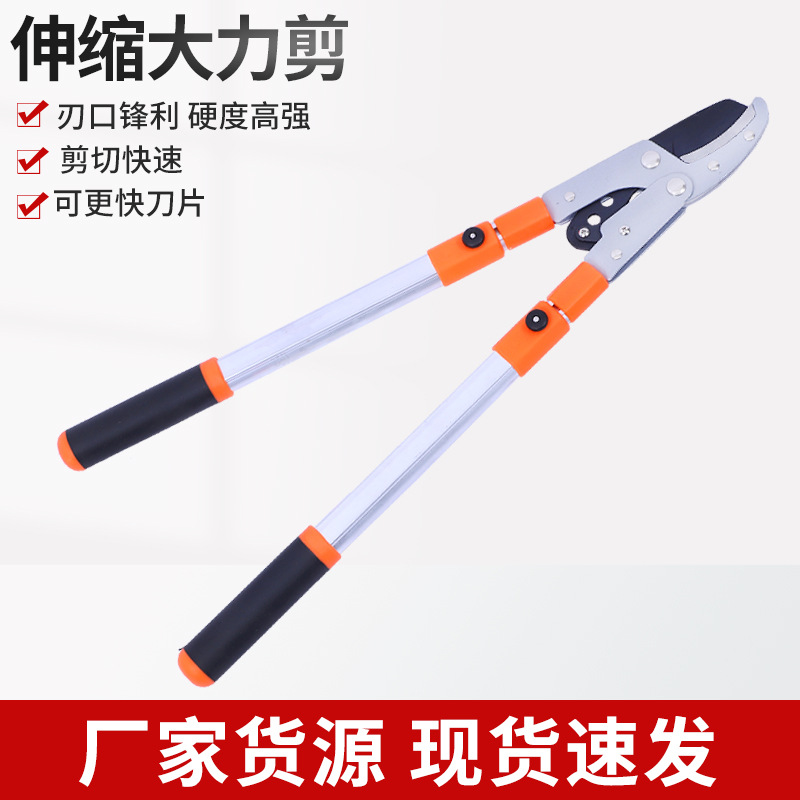 伸缩大力剪粗枝剪SK5伸缩省力剪修枝剪园林剪大力士高枝剪果树剪