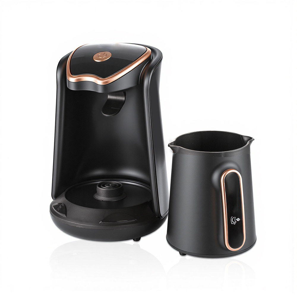 Taza de café con calefacción doméstica estándar europea transfronteriza, cafetera turca, tetera de café de oficina portátil