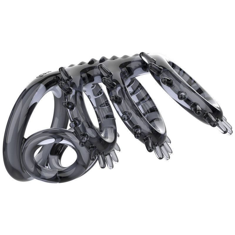 Dragon Bone Lock Penis Ring, Soft TPE Root Sleeve, Long-Lasting Wear — detail image 6