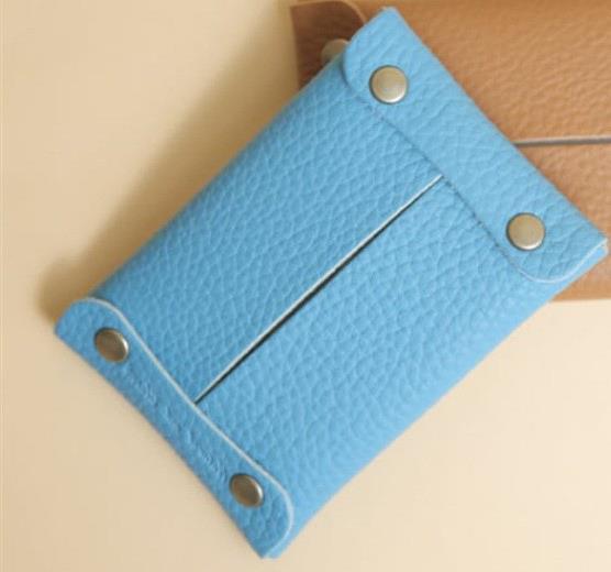 现货便携迷你面巾纸套 随身口袋抽纸巾收纳袋 可拆卸小号纸巾套