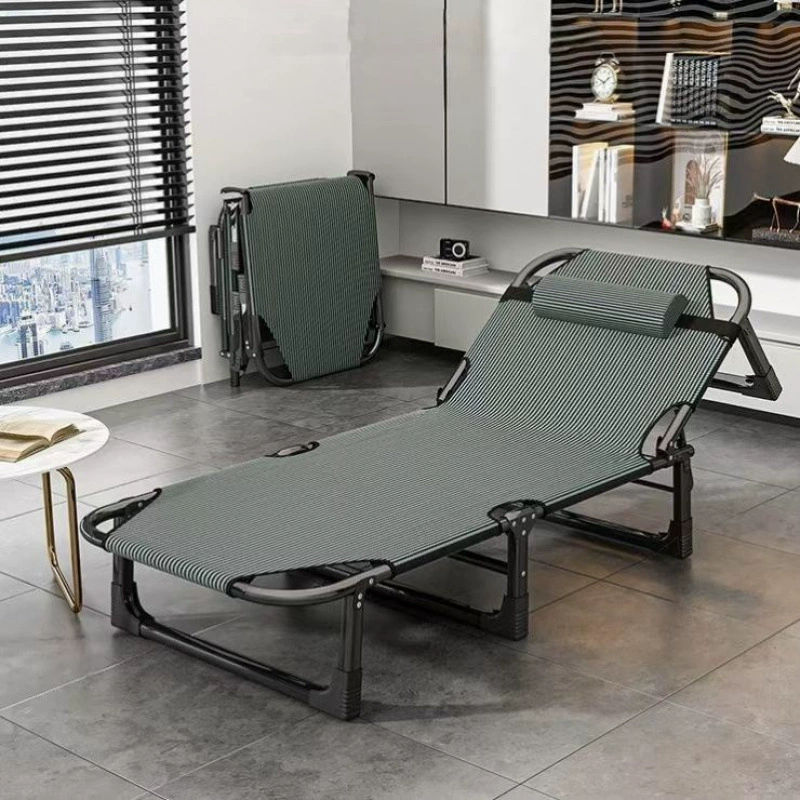 Складная кровать, односпальная кровать для сна, домашняя простая кровать для сна, портативная многофункциональная раскладная кровать для офиса, больницы