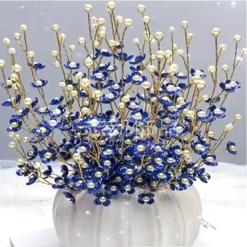 ■●幸福花(宝蓝色花瓣+香槟色花心)●■