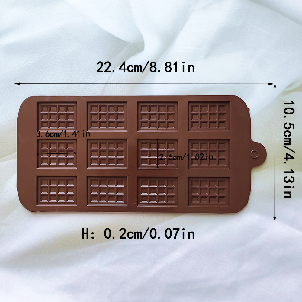 12 galletas 120 chocolate mejor molde DIY dulces hielo rejilla hacer galletas pastel herramientas de horneado