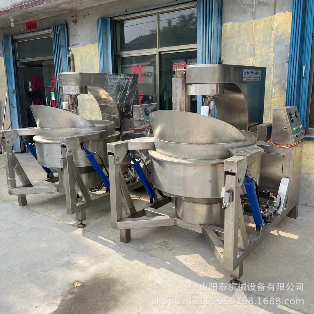 二手夹层锅 行星搅拌夹层锅 爆米花炒锅 电加热 蒸汽加热夹层锅