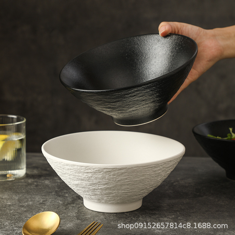A generation of 9-inch Japanese bowl ceramic ramen bowl commercial hotel bowl soup bowl beef noodle bowl