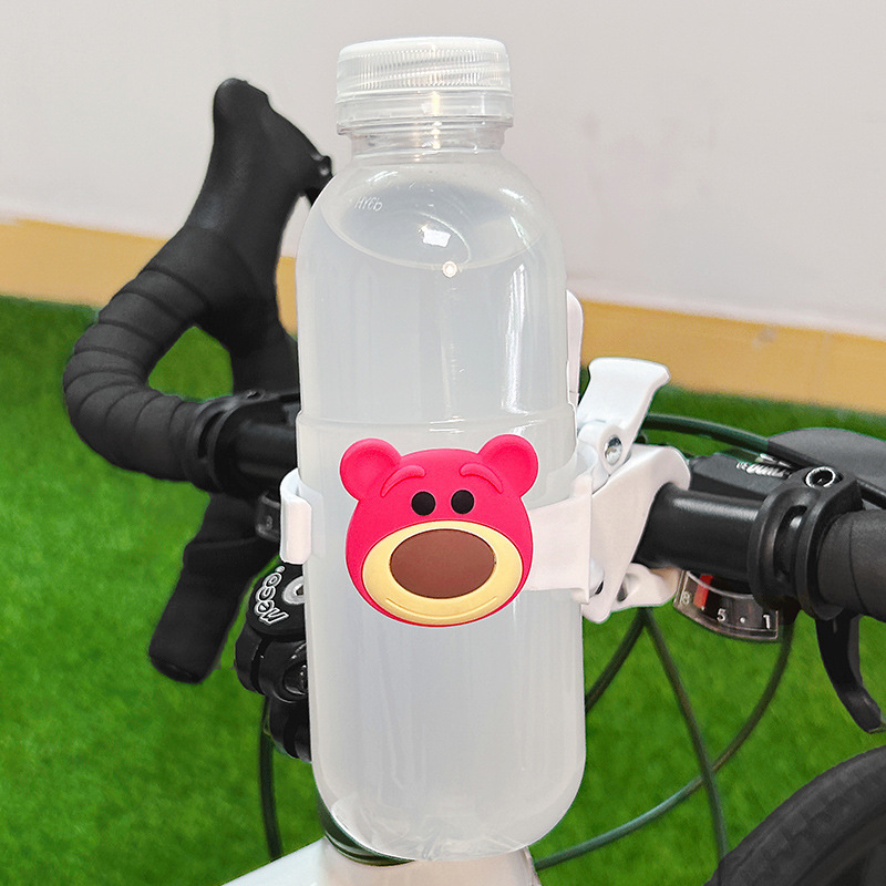 自転車のコップの棚のかわいい漫画のハンドルの多機能のオートバイの電気自動車は通用して飲み物の水筒のブラケットを入れます。|undefined