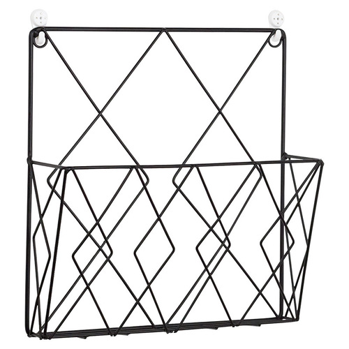 Modern Minimalist Iron Wall Bookshelf for Home Bedroom Study Wall Book Storage Rack
