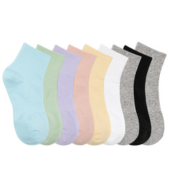 跨境襪子男士防臭吸汗3A抗菌中筒襪冬季短襪純色透氣低幫棉襪