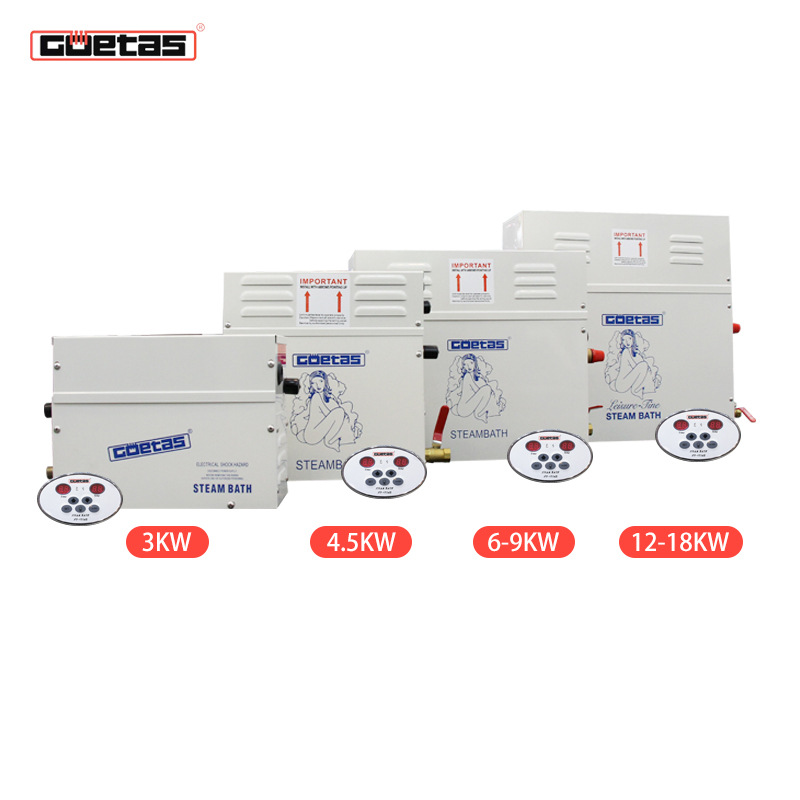 Máquina de vapor de sauna de caos Máquina de vapor de sauna doméstica Generador de vapor de baño Máquina de vapor de sauna Genuino