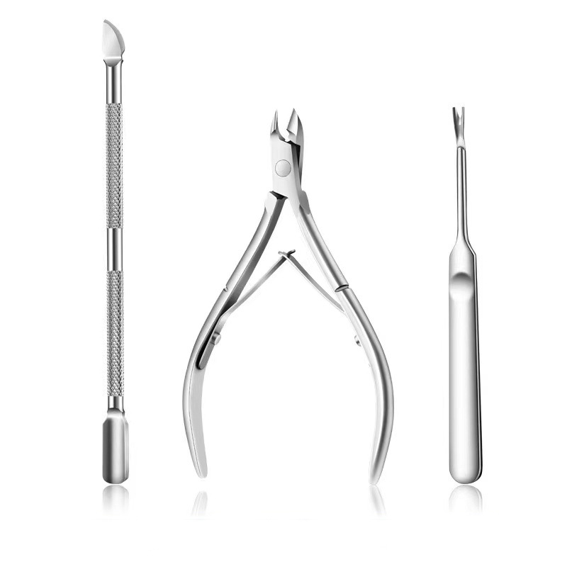 Exfoliating case stainless steel for manicure