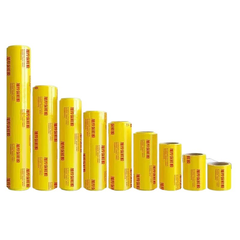 Película Plástica Adhesiva en Rollo Grande de PVC Desechable Multiuso