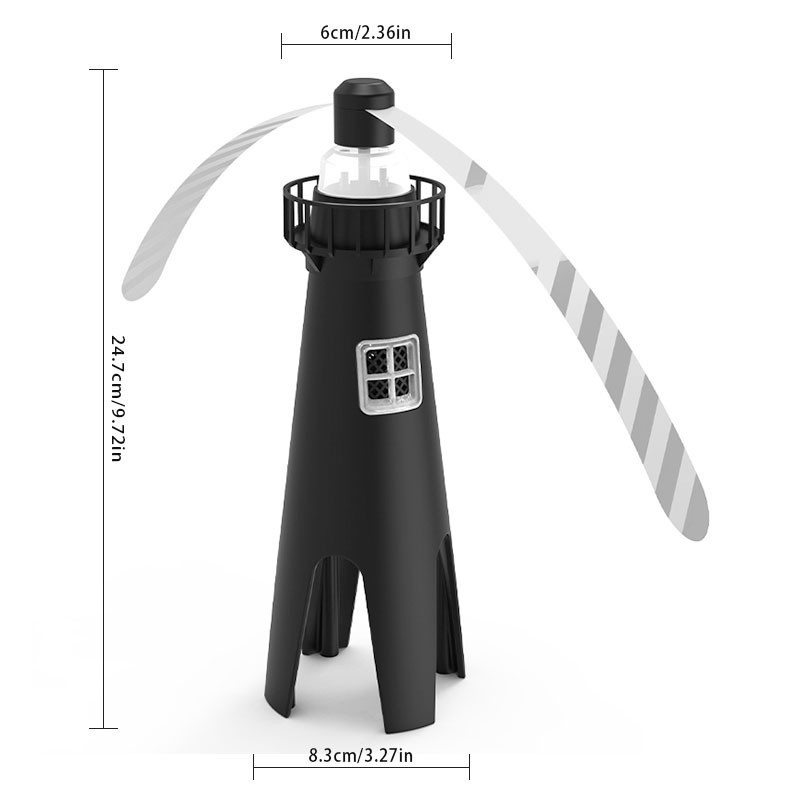 Flyfans transfronterizos multifuncional mosquiter al aire libre mosquiter mosquiter ventilador hojas ventilador de mosca doméstico