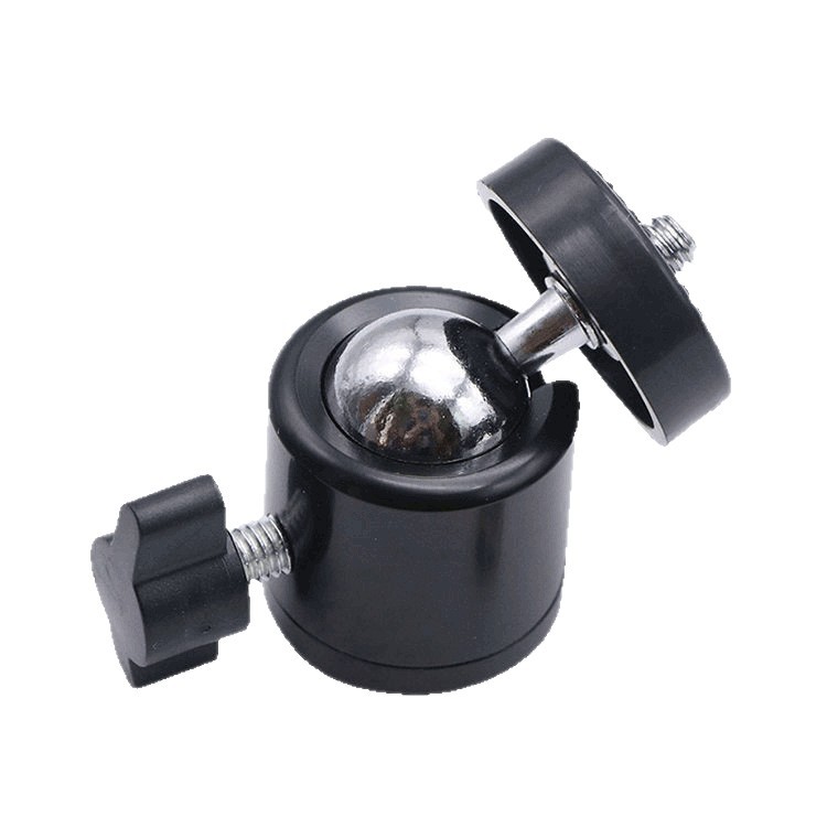 3/8 Universal Gimbal Live Streaming Tripod 1/4 Ball Head Universal Gimbal Ball Head Rotating Gimbal Stand Accessories