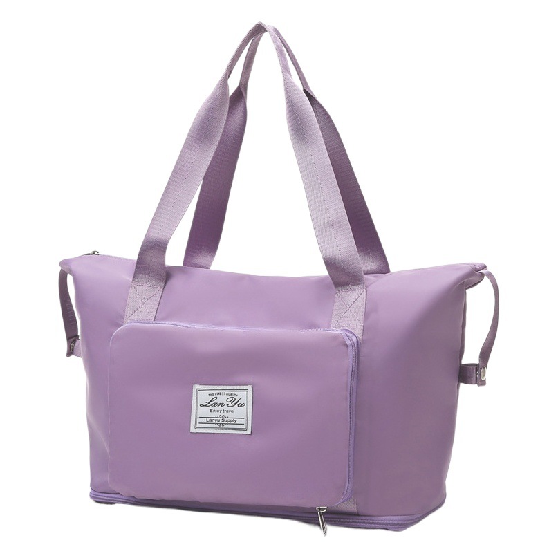 Wholesale Folding Travel Bag, Women's Short-Distance Portable Large-Capacity Travel Storage Bag, Business Trip Luggage Bag, Fitness Bag