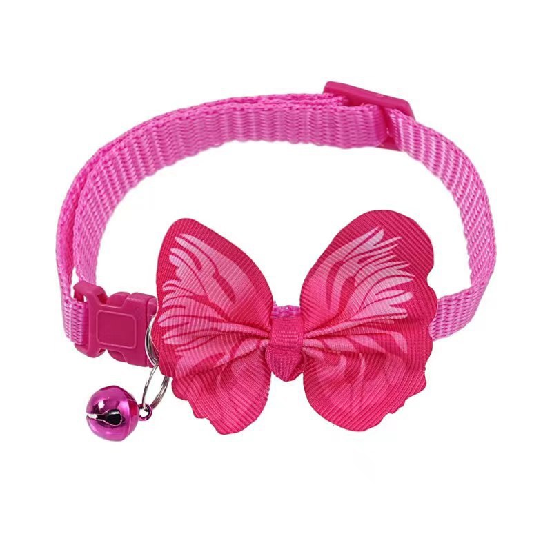 입체적인 리본목걸이 [로즈레드]