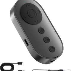 カスタマイズ可能な多機能自撮りビデオシャッター、TikTokいいね！ページめくり、Bluetoothリングリモコン、デジタル