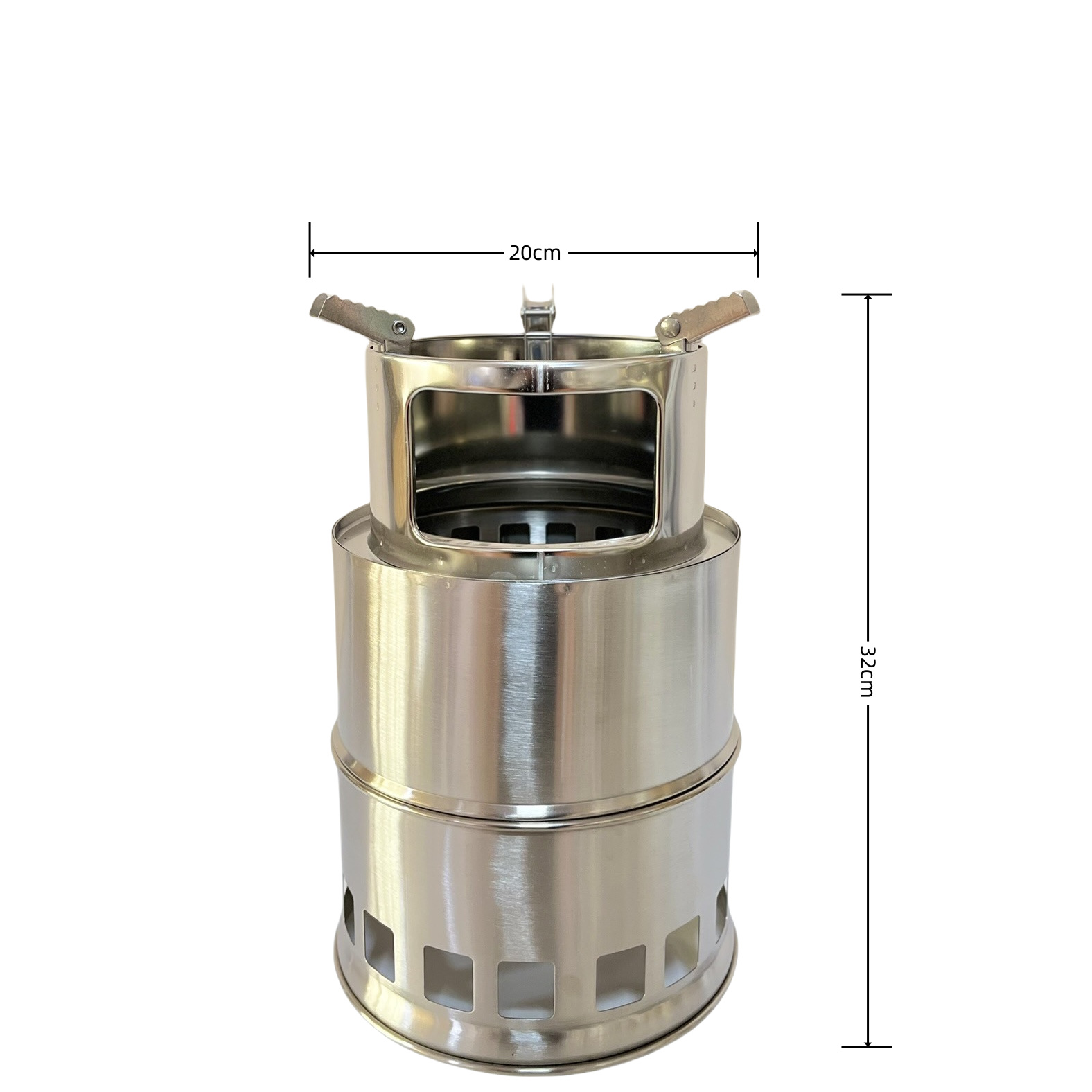 Gran estufa de combustión