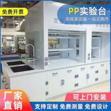 PP实验台实验室工作台中央台边台防腐耐酸碱试验台水槽台化验室桌
