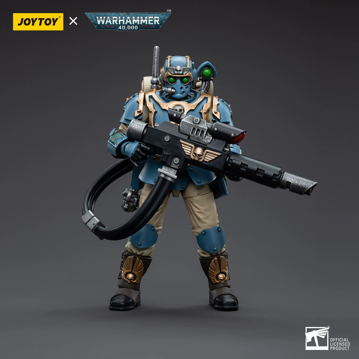 JOYTYO AnYuan Warhammer 40K Astra Militarum Stormtrooper Command Team, подвижная фигурка солдата 1:18