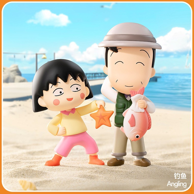 POPMART泡泡玛特樱桃小丸子陪伴时光系列手办盲盒时尚玩具礼物|undefined