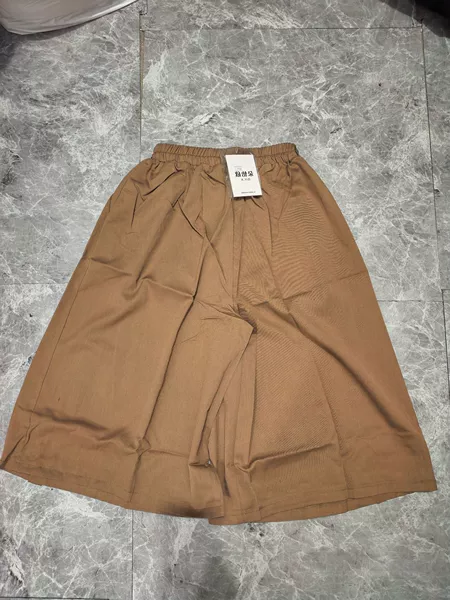 Commuting culottes (coffee color)
