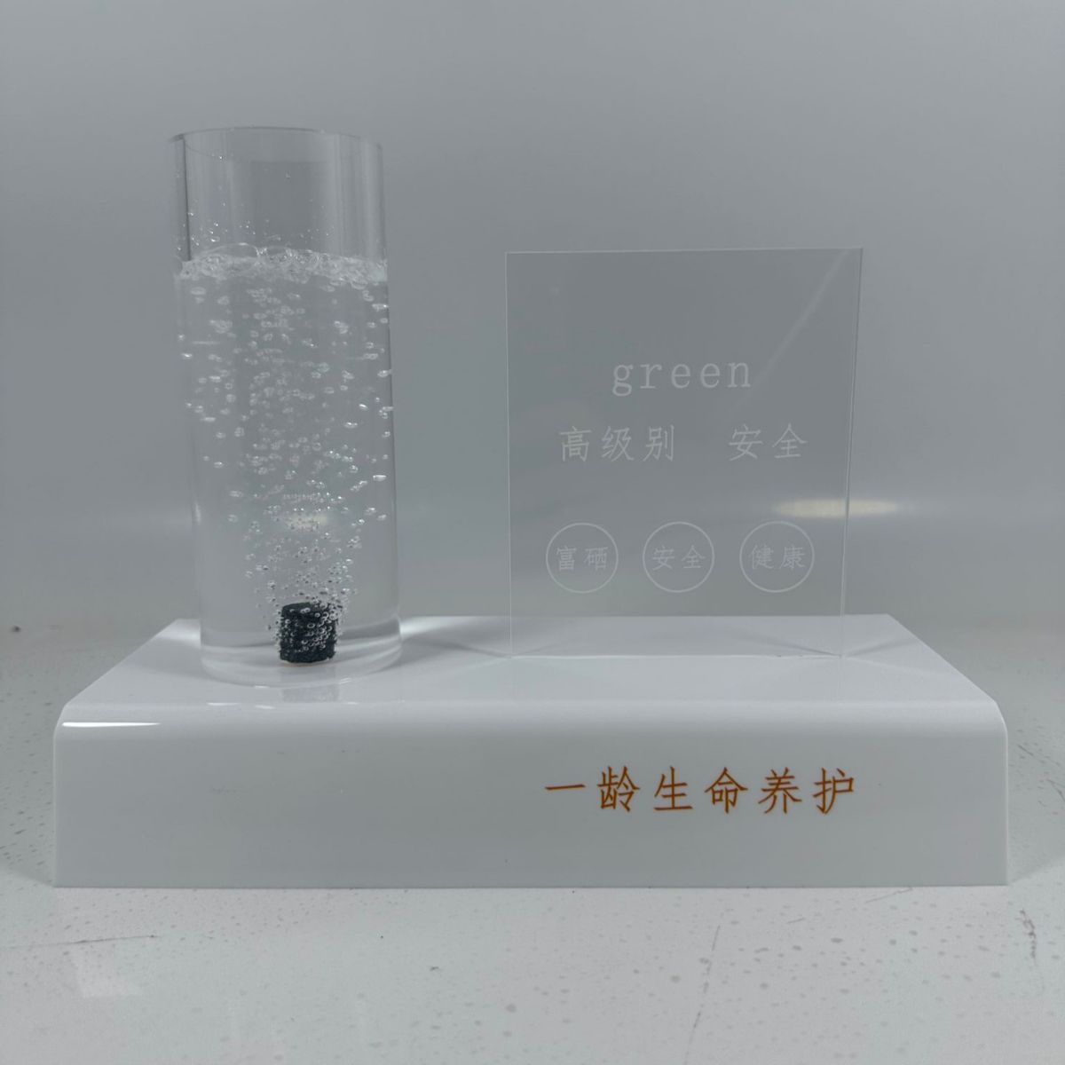 直销防水演示架台面展示气泡展示台精致小摆台产品加工工厂