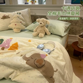 四件套;床罩床笠;夏凉被
