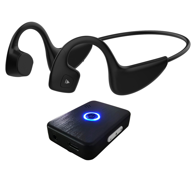骨伝導補聴器 Bluetoothピックアップ 骨伝導補聴器 テレビ用イヤホン 高齢者向け|undefined
