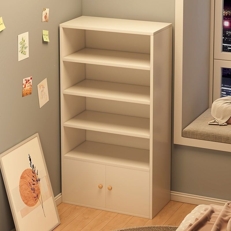Bookcase for students, bay window cabinet, wall-mounted living room storage cabinet, bedroom storage cabinet, home bookshelf, floor-standing storage rack