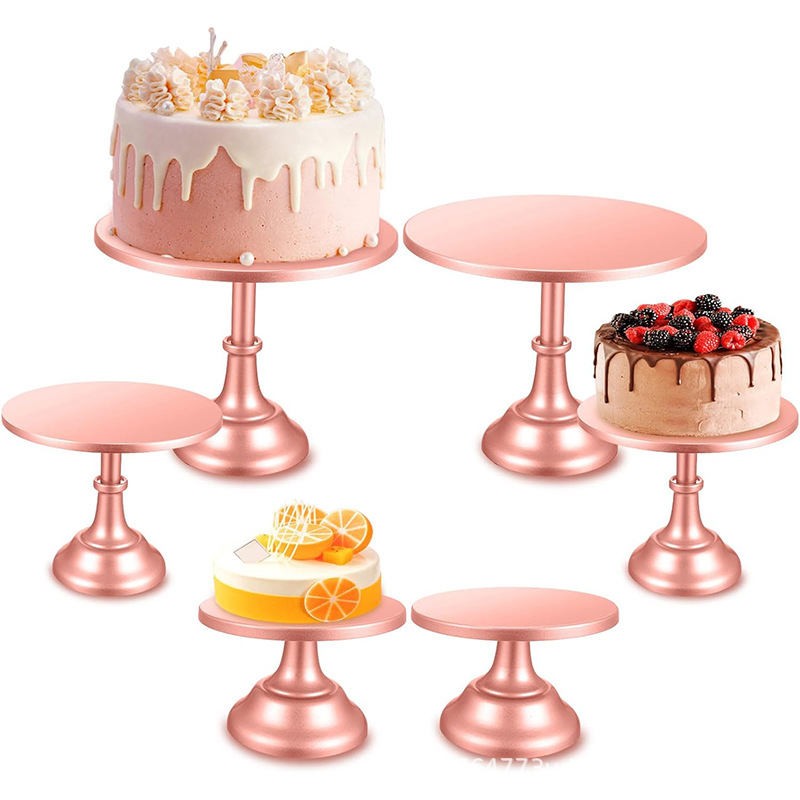 Amazon Venta caliente soporte de exhibición decoración pastel postre pastelería bandeja comida fría romper soporte de mesa té de la tarde