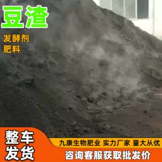 生产加工农用豆渣腐熟发酵豆渣发酵饲料湿豆渣发酵有机肥原料豆渣