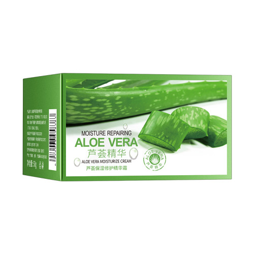 Po Quan Ya Aloe Moisturizing Repair Cream, Moisturizing Oil-Control Clear Shrink Pore Essence, Bare Skin Cream Skincare