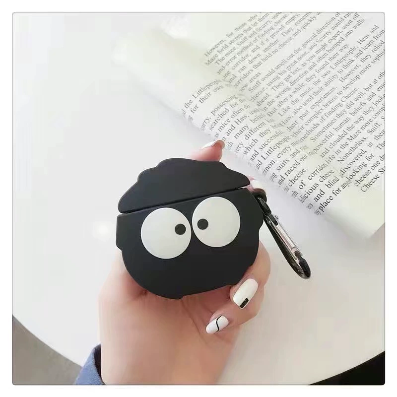 Маленькие наушники, милый силиконовый защитный чехол, Bluetooth