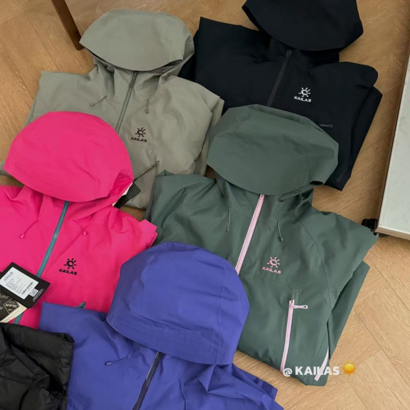 Kailas Montx-Lt Three-In-One All-Weather Lightweight Hard-Shell Jacket Waterproof and Warm down Jacket