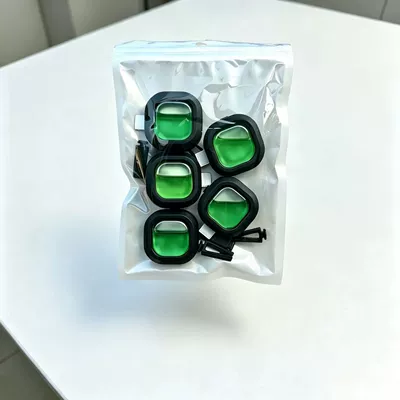 Car Perfume Aromatherapy: Car Air Conditioning Vents, Long-Lasting - pearlescent-bag-green-five-pack