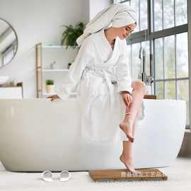 亚马逊竹制浴室地垫浴室防水防滑地毯地垫室内或室外使用