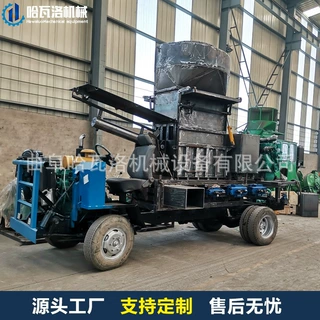 移动打包机厂家 玉米杆粉碎打包机 流动型青贮黄储粉碎打包机甘肃