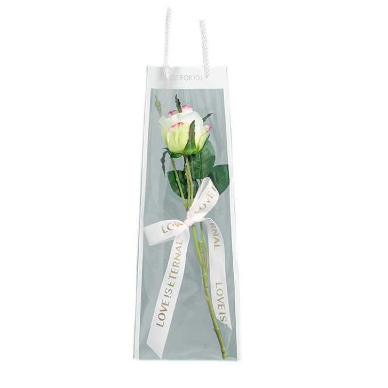 Bolso de borde mágico en línea celebridad ins Moda nuevo ramo fresco bolsa de regalo de alta transparente OPP bolso de mano 10