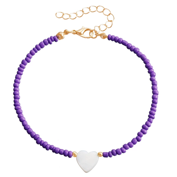 8# Purple Rice Beads