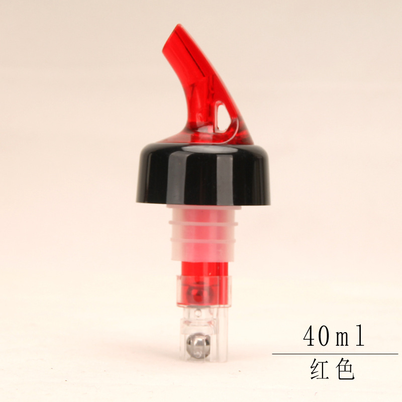 Красный-Количественный 40ml-Самопровозглашенные мешки pp