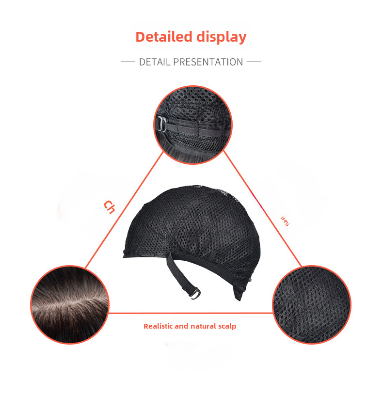 Paryk Beskidt Fletning Hat Paryk Heldel Dame Tretråds Fletning Personlighedskasket Heldel Hiphop Herre- og Damemode Hiphop Kasket_voghion.com