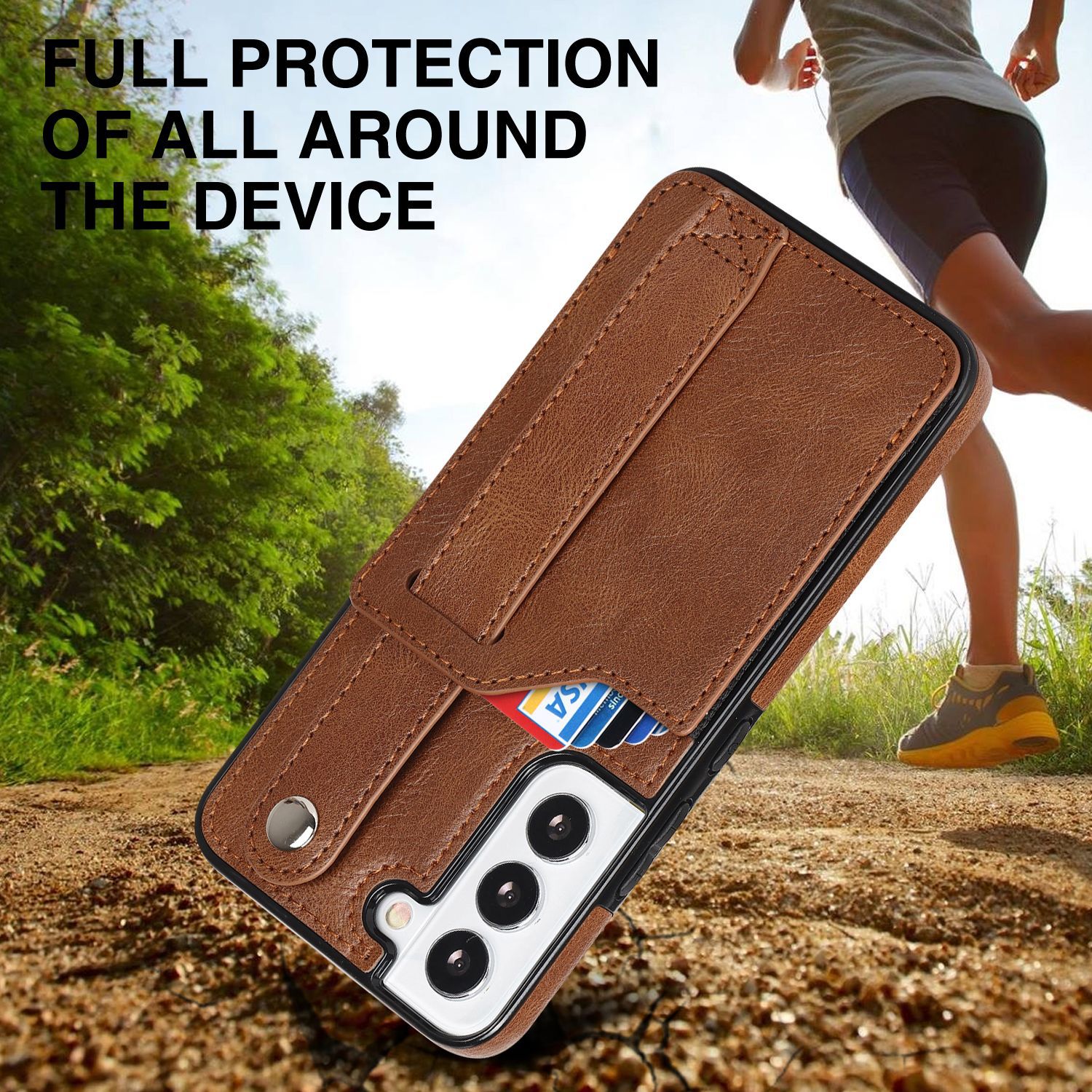 Handyhülle Für Samsung A53 Mit Armband Und Kartenfach Aus Leder_voghion.com