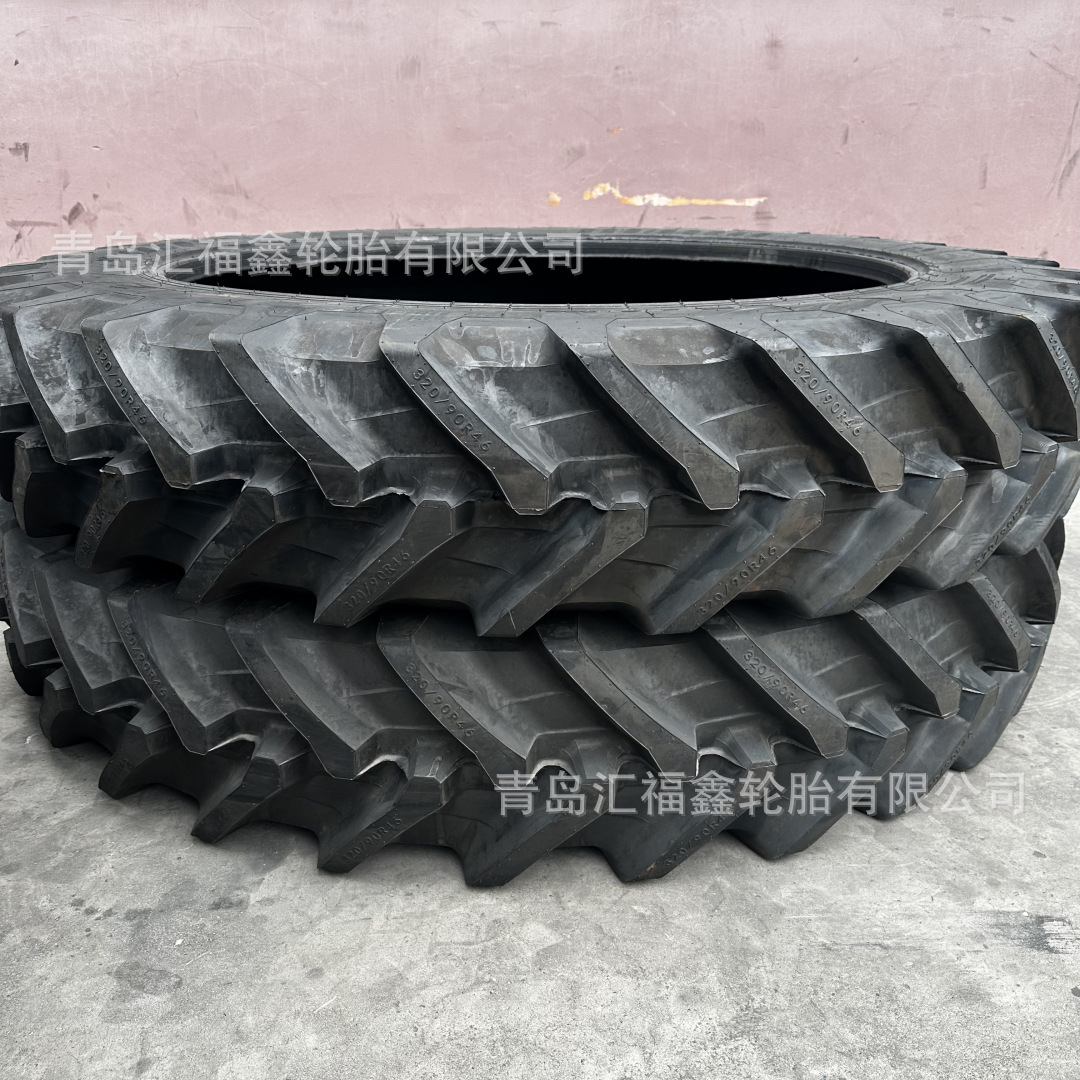 销售喷药机轮胎320/90R46 子午线钢丝农业胎 可配备钢圈