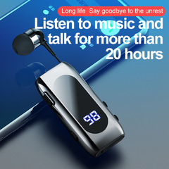 外国貿易の新型k55クリップ式デジタル表示付き無線bluetoothイヤホン放送15テイクアウトスポーツビジネス共通