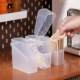 Japanese-style cheese slice storage box refrigerator side door cheese slice storage box butter special packing finishing artifact